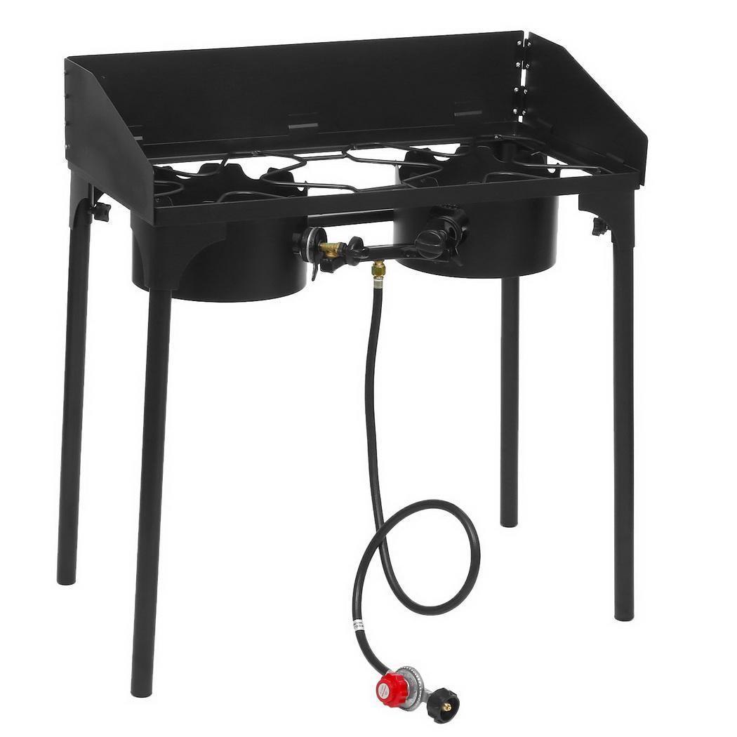 Propane Explorer 2Burner Gas Stove for Outdoor Camping Cooking SHIP