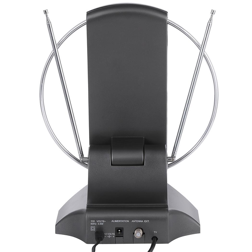 Hd Dtv Vhf Uhf Fm Radio 90° Rotating Digital Tv And Hdtv Antenna 